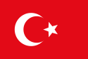 Bandera del Imperio Otomano