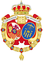 Coat of Arms of the Spanish Legal Representatives of the State.svg