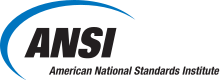 Logo chính thức của Viện Tiêu chuẩn Quốc gia Hoa Kỳ