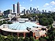 Alexander Memorial Coliseum IN THE FOREGROUND AND DOWNTOWN ATLANTA IN THE BACKGROUND.JPG