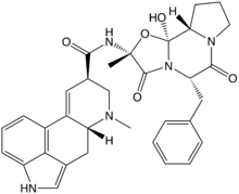 (6aR,9R)-N-((2R,5S,10aS,10bS)-5-benzyl-10b-hydroxy-2-methyl-3,6-dioxooctahydro-2H-oxazolo[3,2-a] pyrrolo[2,1-c]pyrazin-2-yl)-7-methyl-4,6,6a,7,8,9-hexahydroindolo[4,3-fg] quinoline-9-carboxamide