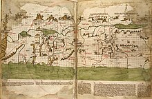 แผนที่ดินแดนศักดิ์สิทธิ์โดย Marino Sanudo (วาดในปี 1320) .jpg