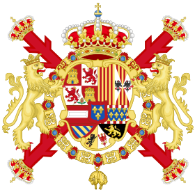 Royal Coat of arms of Spain (1700-1761)-Common Version of the Colours.svg
