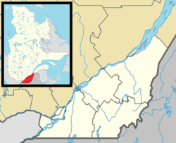 Sherbrooke ตั้งอยู่ใน Southern Quebec
