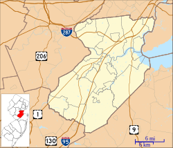 न्यू ब्रंसविक मिडलसेक्स काउंटी, न्यू जर्सी में स्थित है