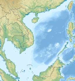 ทะเลจีนใต้ตั้งอยู่ในทะเลจีนใต้