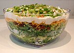 Seven-layer salad