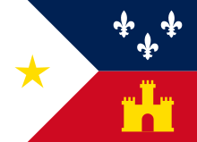 ธงของ Acadiana.svg
