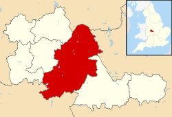 Dargestellt in West Midlands County
