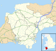 Tavistock ตั้งอยู่ใน Devon