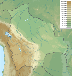Землетрясение 1994 года в Боливии находится в Боливии.