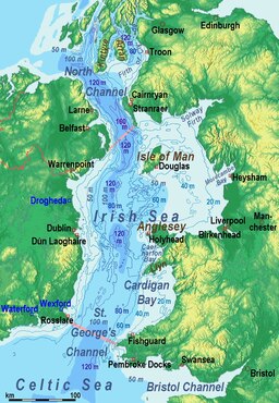 Irische See - Relief, Häfen, Limits.tif