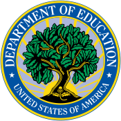 Siegel des Bildungsministeriums der Vereinigten Staaten.svg