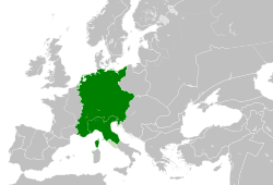 Đế chế La Mã Thần thánh năm 1190