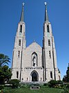 Cathedral of the Immaculate Conception (Fort Wayne, Indiana) - exterior, front.JPG