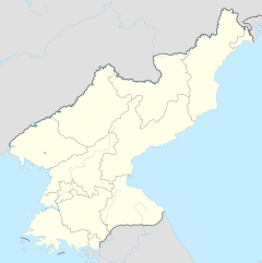 North Korea is located in North Korea