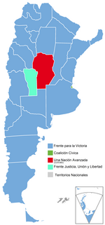 Elecciones presidenciales de Argentina de 2007.png . การเลือกตั้ง