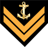 Insignia of a draftee Hellenic navy sergeant.