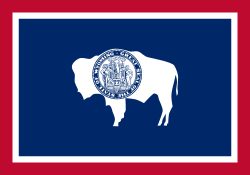 Vlag van Wyoming.svg