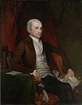 Portrait of John Jay, US minister to Great Britain.