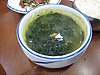 Seaweed/sea urchin soup