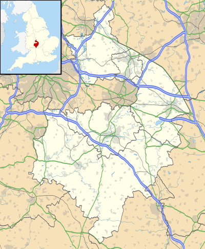Warwickshire is located in Warwickshire