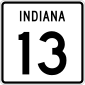 Điểm đánh dấu tuyến đường của tiểu bang Indiana