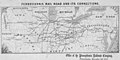 Map of Pennsylvania Railroad, November 1857