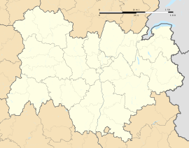 Saint-Étienne está localizado em Auvergne-Rhône-Alpes