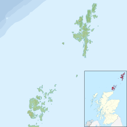 Northern Isles แผนที่ภูมิประเทศ svg