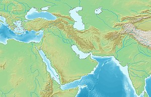 Kandahar está localizado na Ásia Ocidental e Central