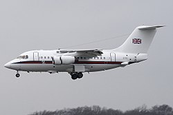 British Aerospace Bae 146 CC.2 สหราชอาณาจักร - กองทัพอากาศ (RAF) JP6221031.jpg