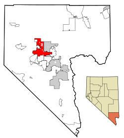 Location within Clark County