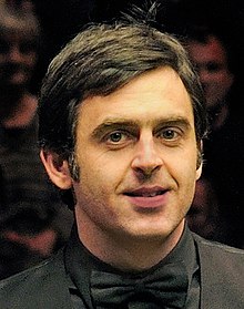 Stephen Maguire, Ronnie O'Sullivan และ Michaela Tabb ใน German Masters Snooker Final (DerHexer) 2012-02-05 05 cropped.jpg