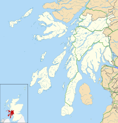 Dunoon ตั้งอยู่ใน Argyll และ Bute