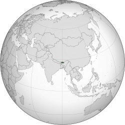 ภูฏาน (orthographic projection) .svg