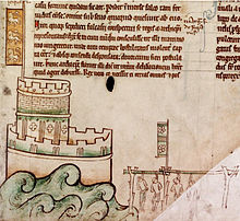 Sketch of Bedford Castle