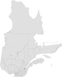 Quebec MRC L'Île-d'Orléans location map.svg