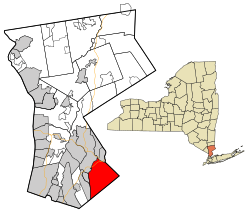 สถานที่ตั้งใน Westchester County และรัฐนิวยอร์ก