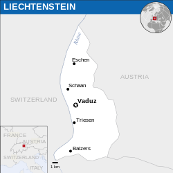 Donde es la ciudad de Liechtenstein