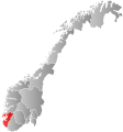 โลโก้อย่างเป็นทางการของ Sauda kommune