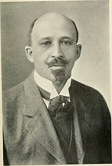 Du Bois looking to the camera