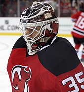 Cory Schneider with the New Jersey Devils in 2014