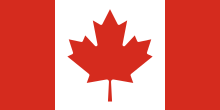 Flagge von Kanada (Pantone) .svg