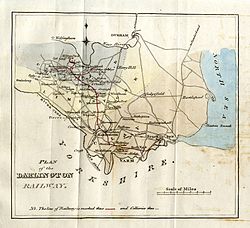 Tracts vol 57 p252 1821 Kế hoạch dự định của Stockton và Darlington Railway.jpg