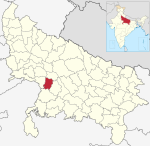 India Uttar Pradesh districts 2012 Auraiya.svg