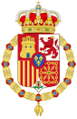Coat of Arms of Spain (1874-1931) Golden Fleece Variant.svg
