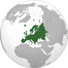 Đường biên giới hạn Caucasus Urals của Châu Âu