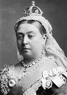 Fotografía de la reina Victoria, 1882