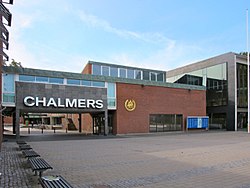 the gate of Chalmers (Gibraltar Campus)